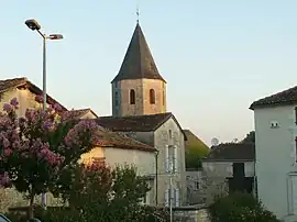 The church in Champniers