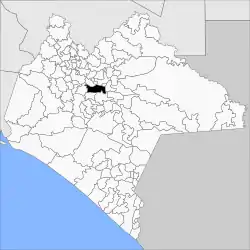 Location of Chamula