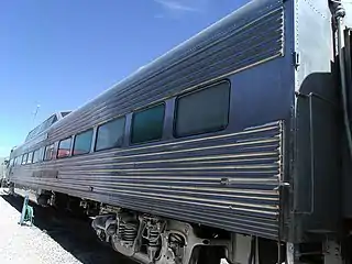 Santa Fe "Plaza Taos" Dome Car built in 1950.