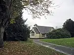 a path leading to a chapel