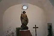 Chapel dedicated to Saint Bernard of Aosta in the Old Church, Macugnaga, Italy