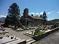 Chapel at the modern cemetery