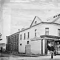 Charles Birks drapery store NE corner Rundle Street and Stephens Place c. 1872