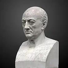 bust of a man