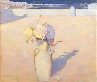 Charles Conder, The hot sands, Mustapha, Algiers, 1891