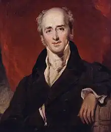 Painted portrait of Charles Grey.