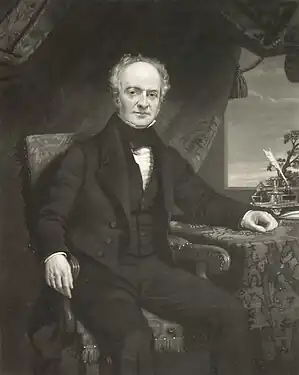 Liverpool merchant Charles Horsfall, engraved by Edward Burton from a painting by Graham-Gilbert