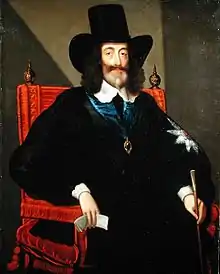 Edward Bower's King Charles I at his trial; 1648.