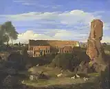 The Colosseum from the Campo Vaccino, 1822