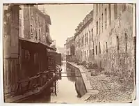 The Bievre river was used to dump the waste from the tanneries of Paris; it emptied into the Seine.