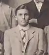 Charles Pillman with the British Isles team in 1910
