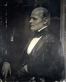 Daguerreotype of Charles Sprague by Southworth & Hawes, circa 1850