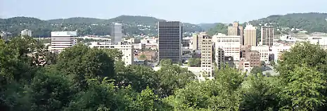 Charleston, the capital of West Virginia and its largest city