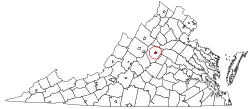 Location in the Commonwealth of Virginia