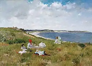 William Merritt Chase, Idle Hours, 1894, Amon Carter Museum, Fort Worth, Texas