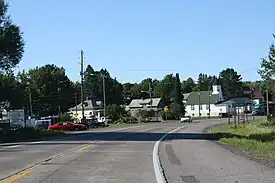 Entering Chassell on US Route 41