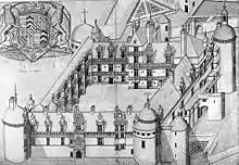 Plan of the Original Chateau