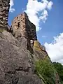 Chateau du Girsberg structure