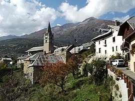 The village of Saint-Marcellin, in Châteauroux-les-Alpes