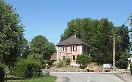 The town hall of Chavannes-les-Grands