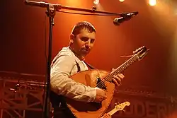 Algerian mandole with musician Cheb Medhy