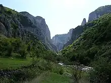 Image 39Cheile Turzii and Hășdate River in Transylvania. (from Geography of Romania)