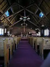Church interior in 2008