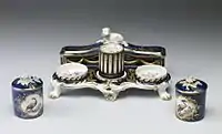 Porcelain inkstand.  The Walters Art Museum