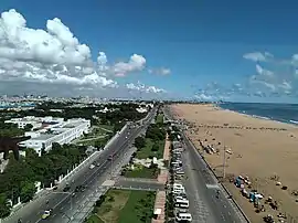 View of Marina Beach