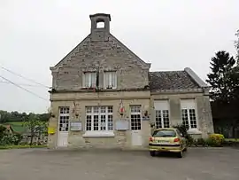 The town hall of Chermizy-Ailles