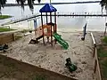 Public beach and playground