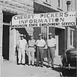 Labor office in Sturgeon Bay, photo published 1950