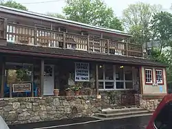 Chester Springs' post office on PA Route 113