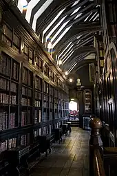 Bookcases in the Chetham's Library (Manchester, UK)