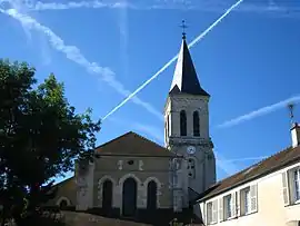 The church of Notre-Dame, in Villecresnes