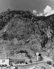 NORAD Entrance, Cheyenne Mountain,1968