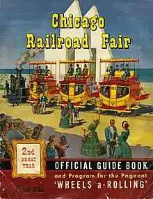Chicago Railroad Fair 1948 program cover