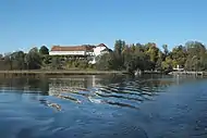 Herreninsel with the former Monastery "Kloster Herrenchiemsee"