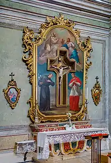 Altarpiece of Antonio Dusi in Brescia.