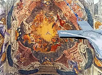 Vault above the altar.