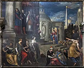The Virgin Arriving at the Church of San Zaccaria 1600