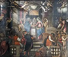 Church of San Zaccaria, Venice: Marriage of the Virgin, 1600