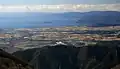 View of Lake Biwa and Chikubu Island