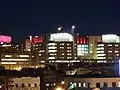UPMC Children's Hospital of Pittsburgh at night
