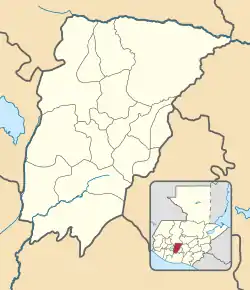 Zaragoza is located in Chimaltenango Department