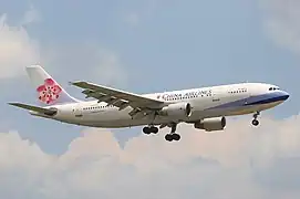 China Airlines Airbus A300-600R.