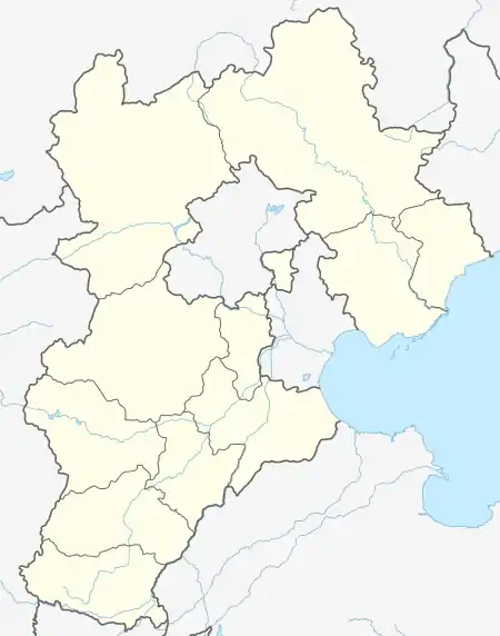 Xiaoshan Subdistrict is located in Hebei