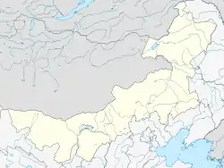 Jarud is located in Inner Mongolia