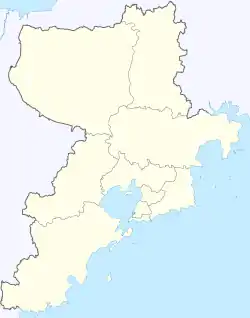 Sifang District is located in Qingdao