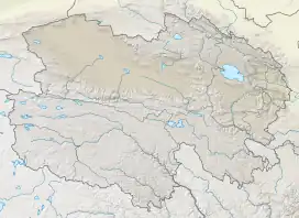 2001 Kunlun earthquake is located in Qinghai
